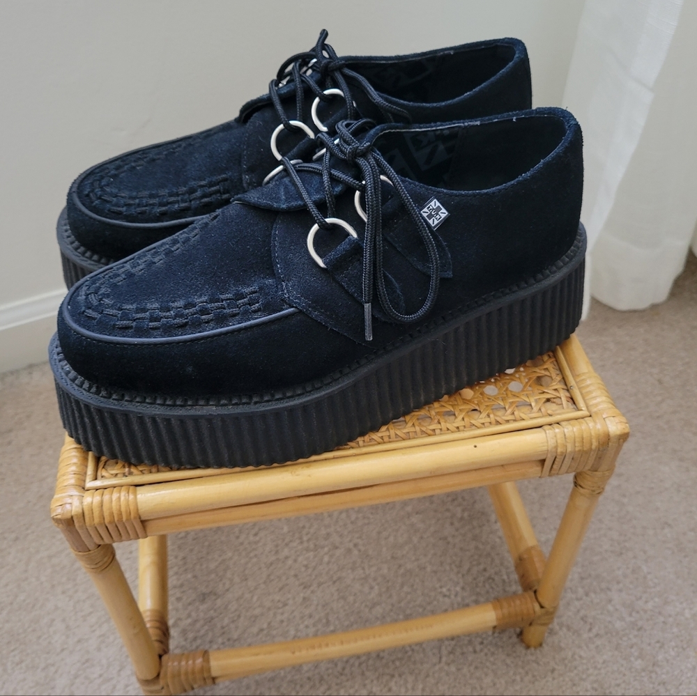 TUK suede viva mondo creepers